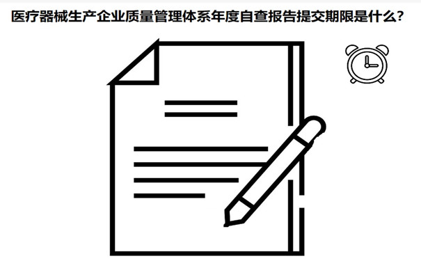 医疗器械生产企业质量管理体系年度自查报告提交期限.jpg