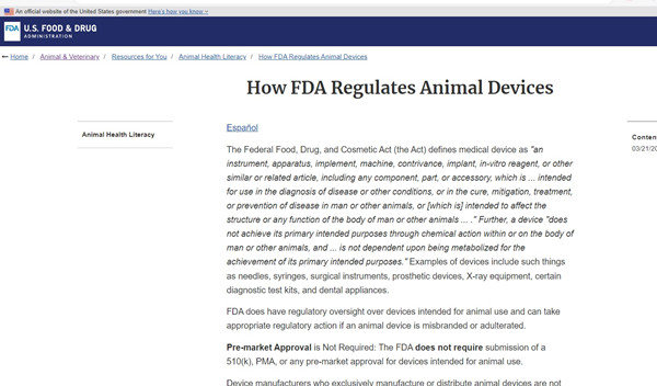 FDA 如何監(jiān)管動(dòng)物器械.jpg FDA 如何監(jiān)管動(dòng)物器械.jpg